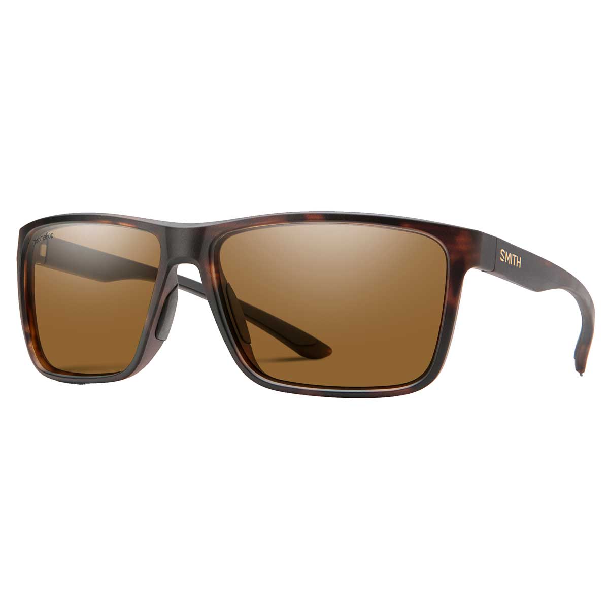 Riptide Sunglasses Chromapop Polarized in Matte Tortoise with Brown